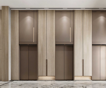 Modern Office Elevator Hall-ID:883908993
