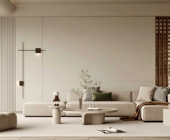 Wabi-sabi Style A Living Room-ID:476315024