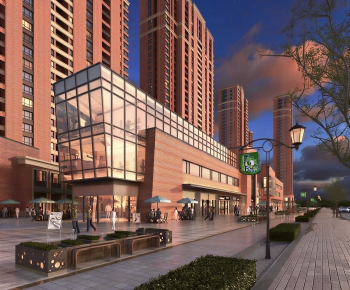 Modern Building Appearance-ID:642924073