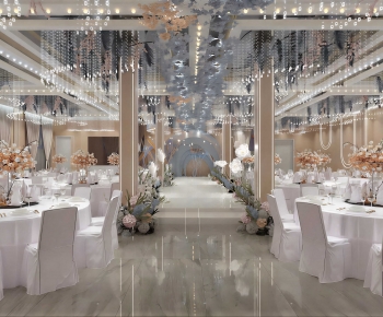 Modern Banquet Hall-ID:825290784
