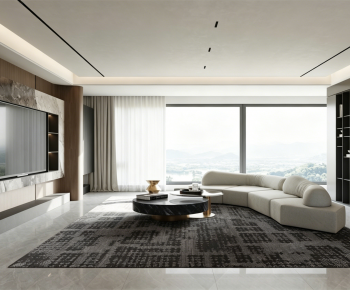 Modern A Living Room-ID:776463993