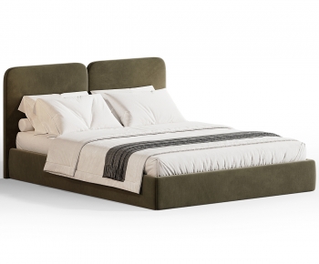 Modern Double Bed-ID:515407097
