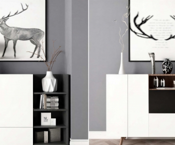 Modern Side Cabinet-ID:911890985