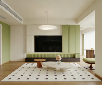 Modern A Living Room-ID:285542964