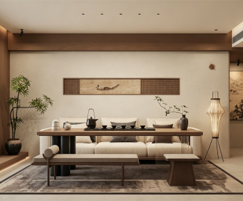 New Chinese Style Tea House-ID:144449008