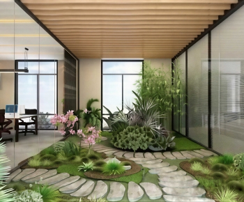 Modern Courtyard/landscape-ID:441837073