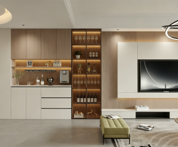 Modern A Living Room-ID:540129905
