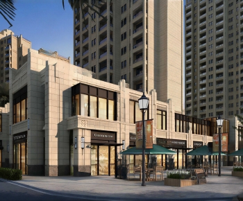 Modern Building Appearance-ID:736699104