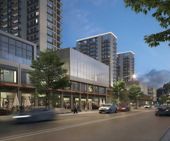 Modern Building Appearance-ID:268203979