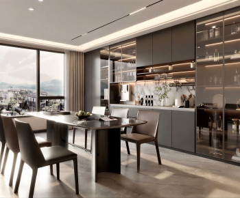 Modern Dining Room-ID:186198953