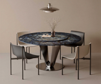 Modern Dining Table And Chairs-ID:855957039