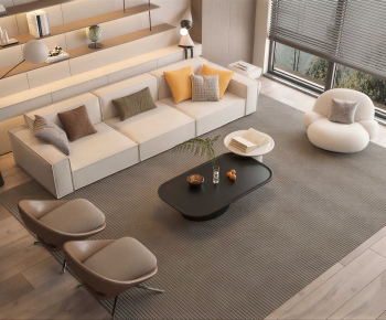 Modern Sofa Combination-ID:598259075