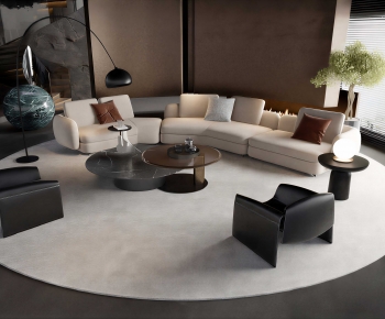 Modern A Living Room-ID:409677985