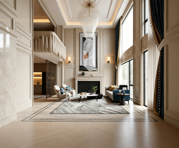 American Style A Living Room-ID:154192929