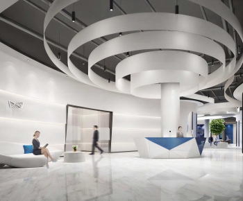 Modern Exhibition Hall-ID:463145027