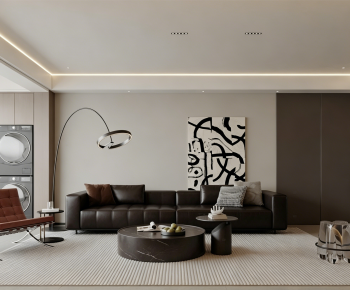 Modern A Living Room-ID:281255966