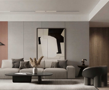 Modern A Living Room-ID:697649009