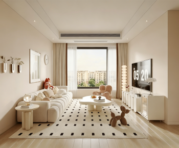 Modern A Living Room-ID:114372971
