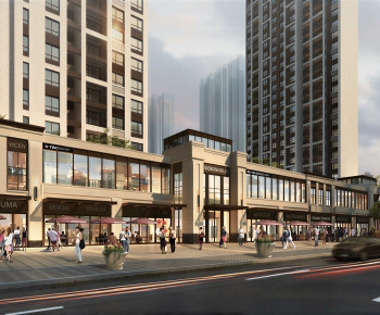 New Chinese Style Commercial Street-ID:561795957