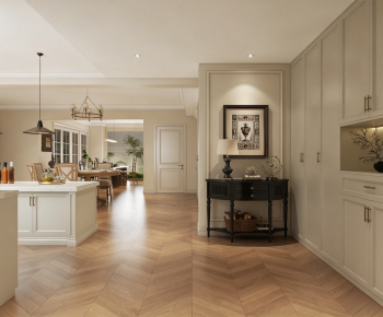 American Style Open Kitchen-ID:411094903