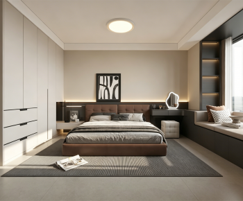 Modern Bedroom-ID:258786925