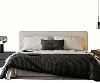 Modern Double Bed-ID:554330118