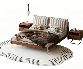 Modern Double Bed-ID:288175111