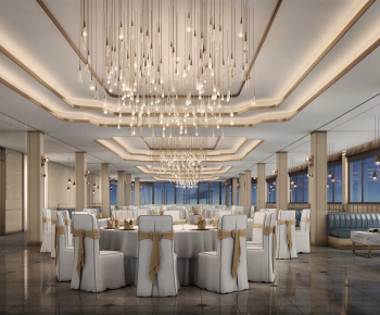 Modern Banquet Hall-ID:448429677