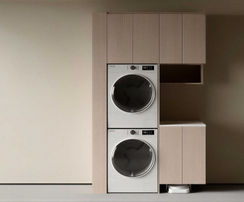 Modern Laundry Cabinet-ID:388405085