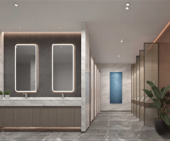 Modern Public Toilet-ID:453156959