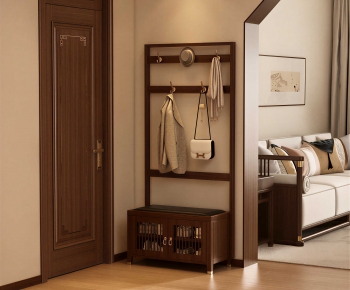 New Chinese Style Shoe Cabinet-ID:177150965