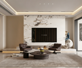 Modern A Living Room-ID:996237999