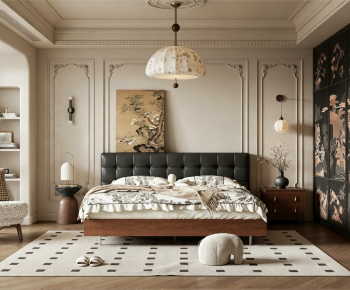 French Style Bedroom-ID:555243023