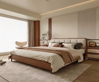 New Chinese Style Bedroom-ID:937550136