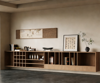 New Chinese Style Bookcase-ID:255397086