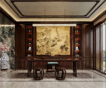 New Chinese Style Tea House-ID:106220225