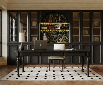 French Style Study Space-ID:365715037