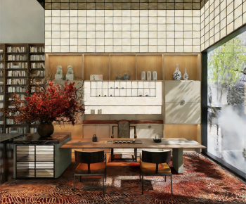 New Chinese Style Lobby Hall-ID:689960969