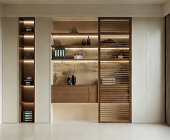 New Chinese Style Bookcase-ID:805747999