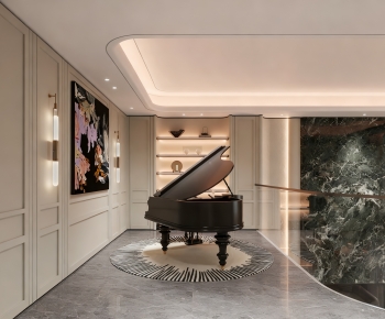 Modern Piano Room-ID:859210534