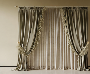 Simple European Style The Curtain-ID:868117096