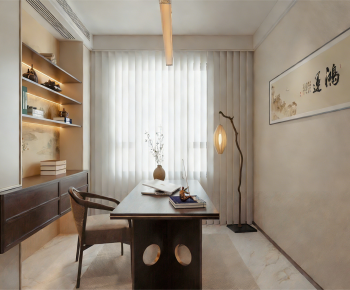 New Chinese Style Study Space-ID:129477024