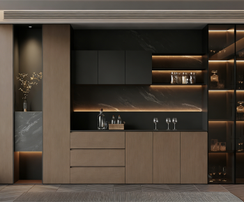 Modern Wine Cabinet-ID:385337114