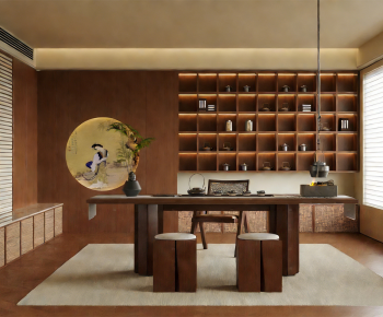 New Chinese Style Tea House-ID:430062065