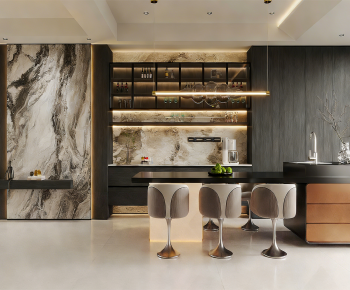 Modern Dining Room-ID:664661881