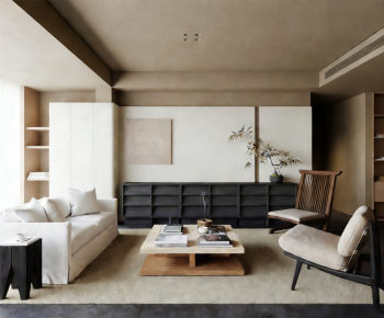Modern A Living Room-ID:842978003