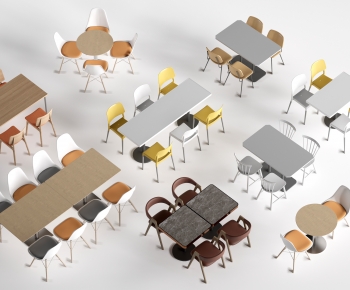 Modern Dining Table And Chairs-ID:739460956