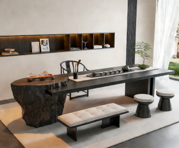 New Chinese Style Tea Tables And Chairs-ID:481110101