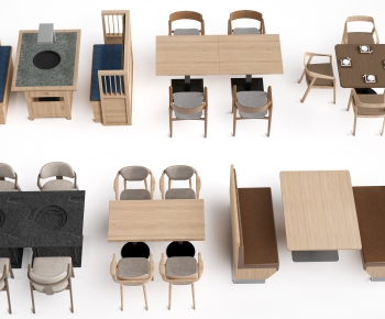 Modern Dining Table And Chairs-ID:608256105