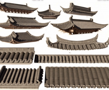 Chinese Style Building Component-ID:167920699
